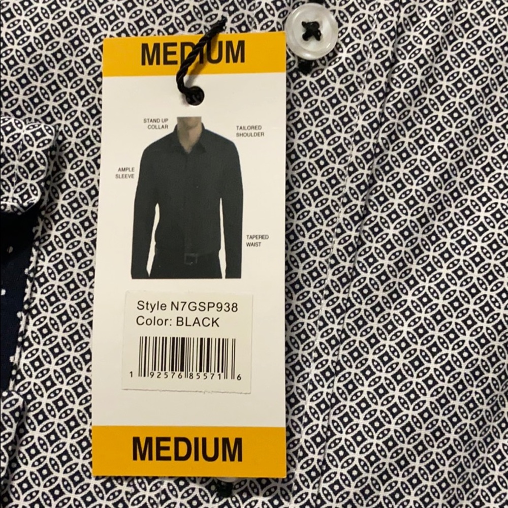 BNWT Nick Graham slim fit full sleeve button shirt # M